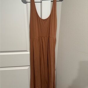 a new day Sleeveless Brown Dress